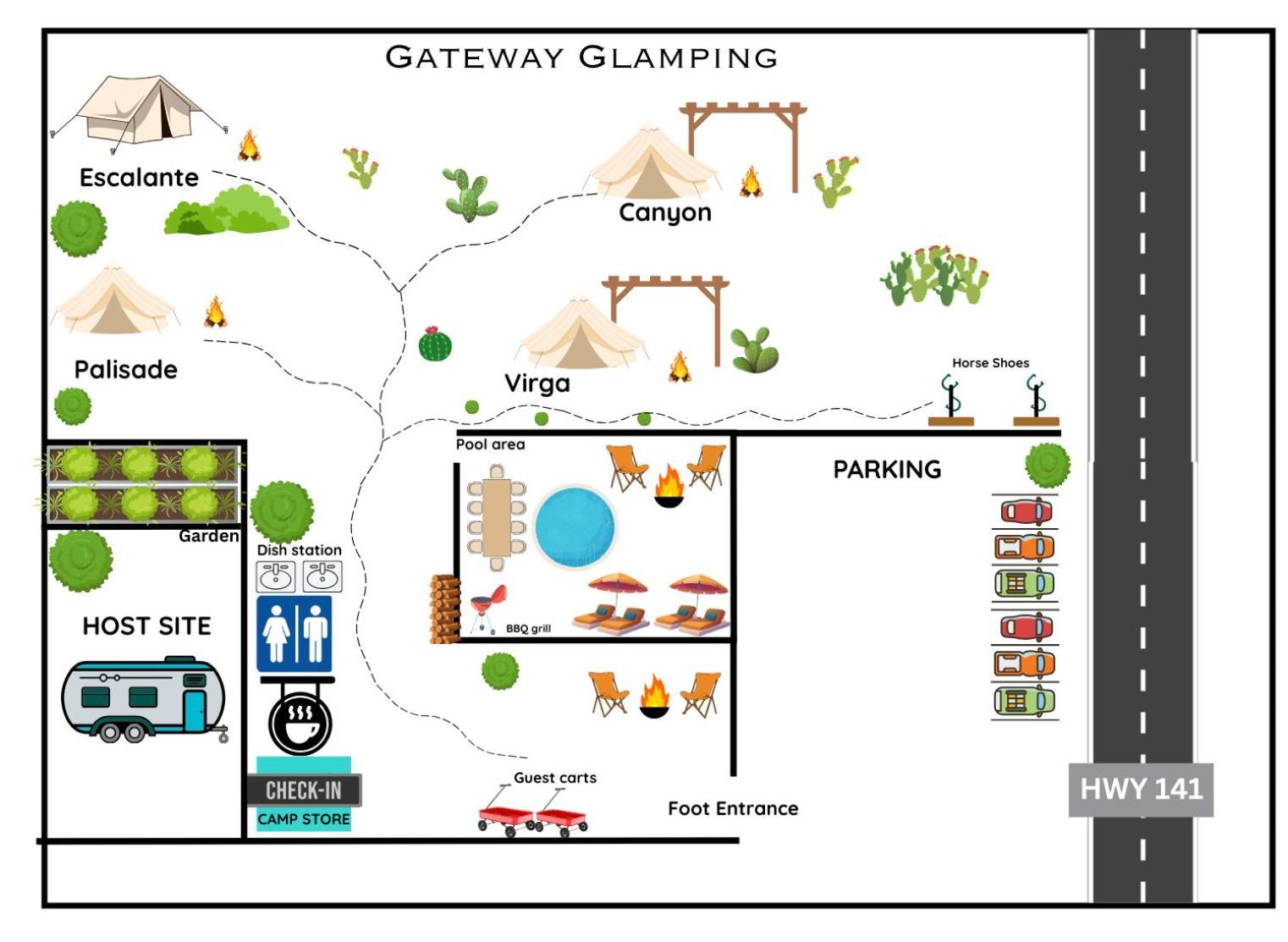Gateway Glamping Ξενοδοχείο Εξωτερικό φωτογραφία